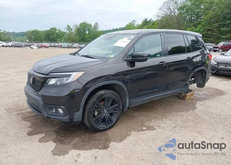 2019 Honda Passport Sport from USA, damaged, VIN 5FNYF8H23KB025307